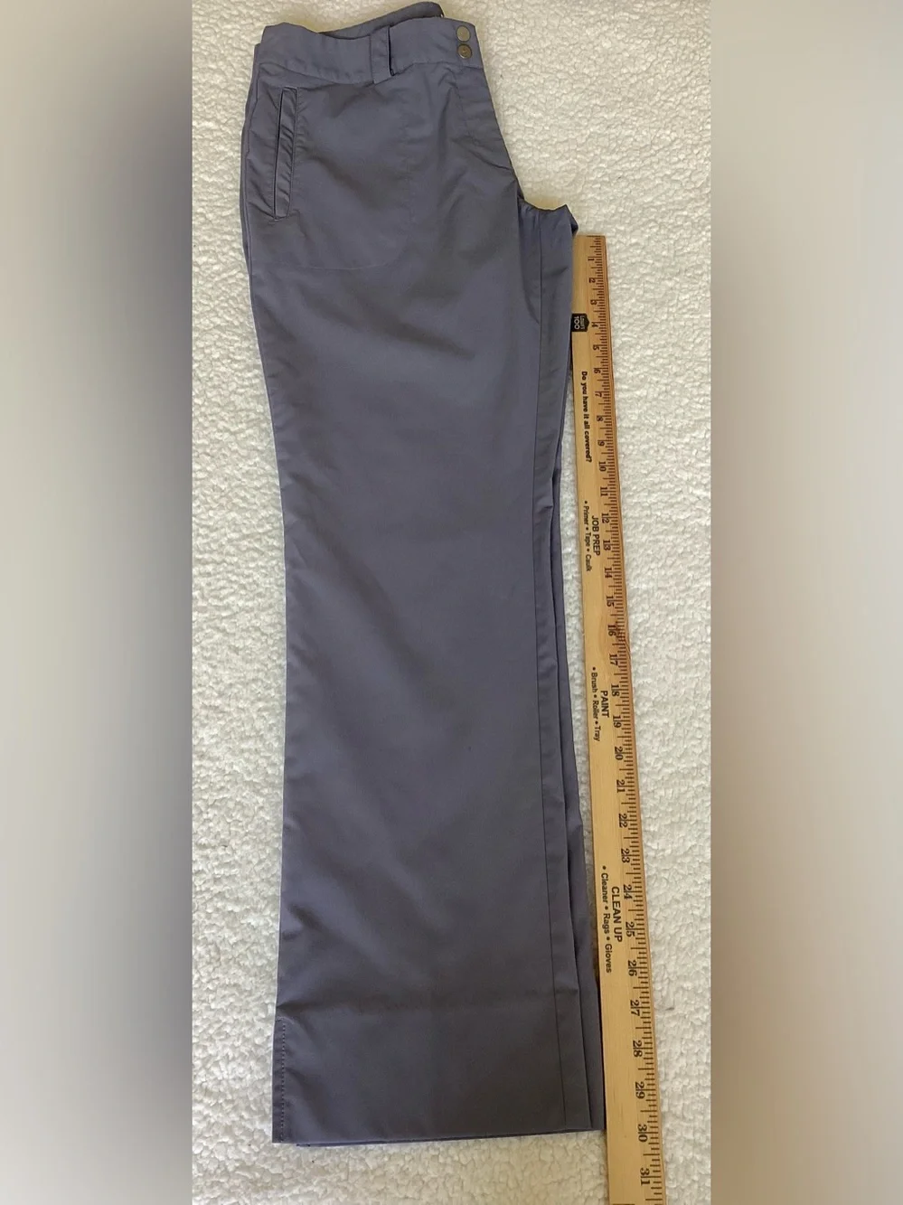 Nike Golf Dri-FIT‎ Gray Straight Leg Pants Women’s Medium Golfcore Chic